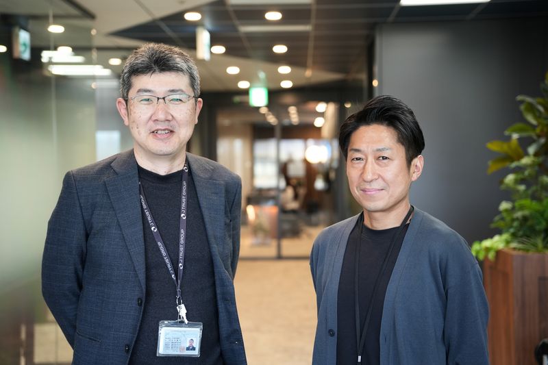 Jグランド 土井康司執行役員と増倉智広次長