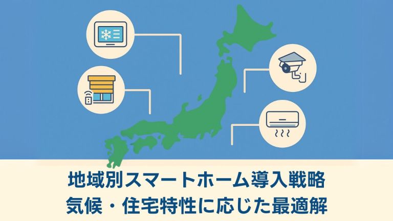 地域別スマートホーム導入戦略：気候・住宅特性に応じた最適解