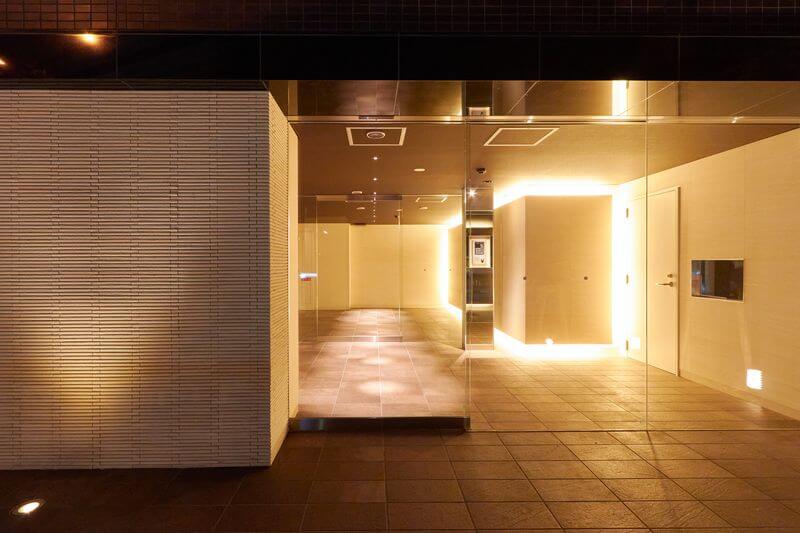 マンションのエントランス