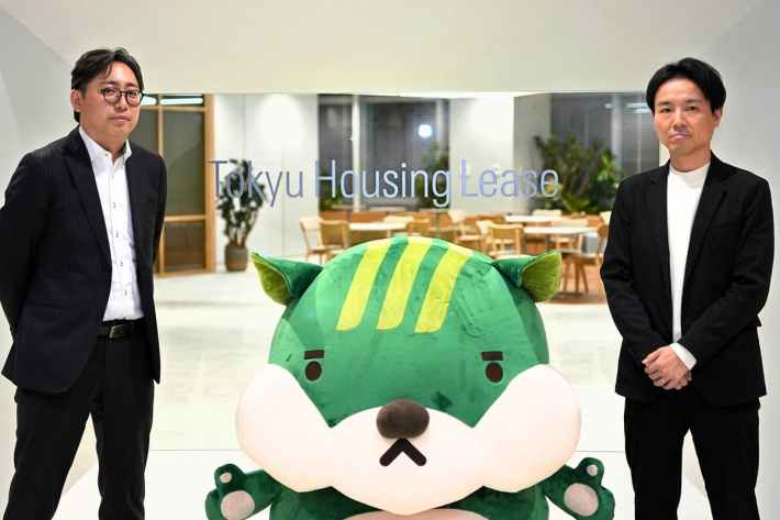 東急住宅リース小椋 智マネージャー、大森 雅人マネージャー