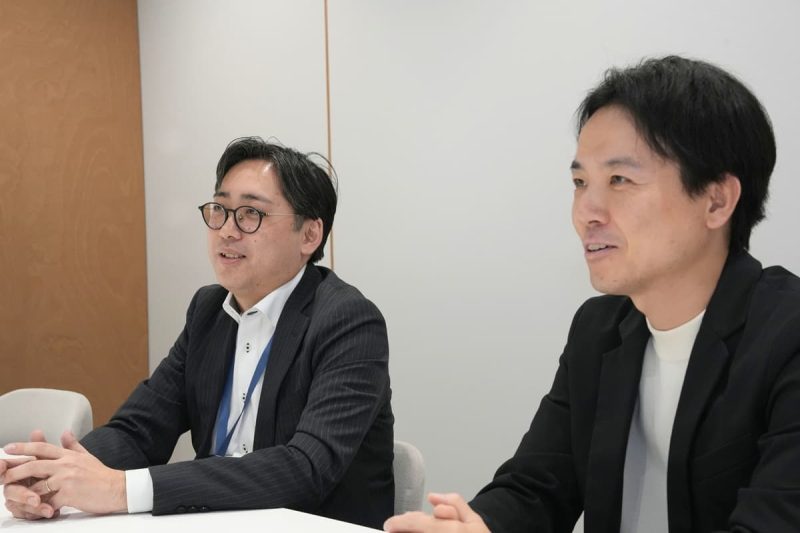 ソリューション事業本部 戸建事業部、小椋智マネージャー、大森雅人マネージャー